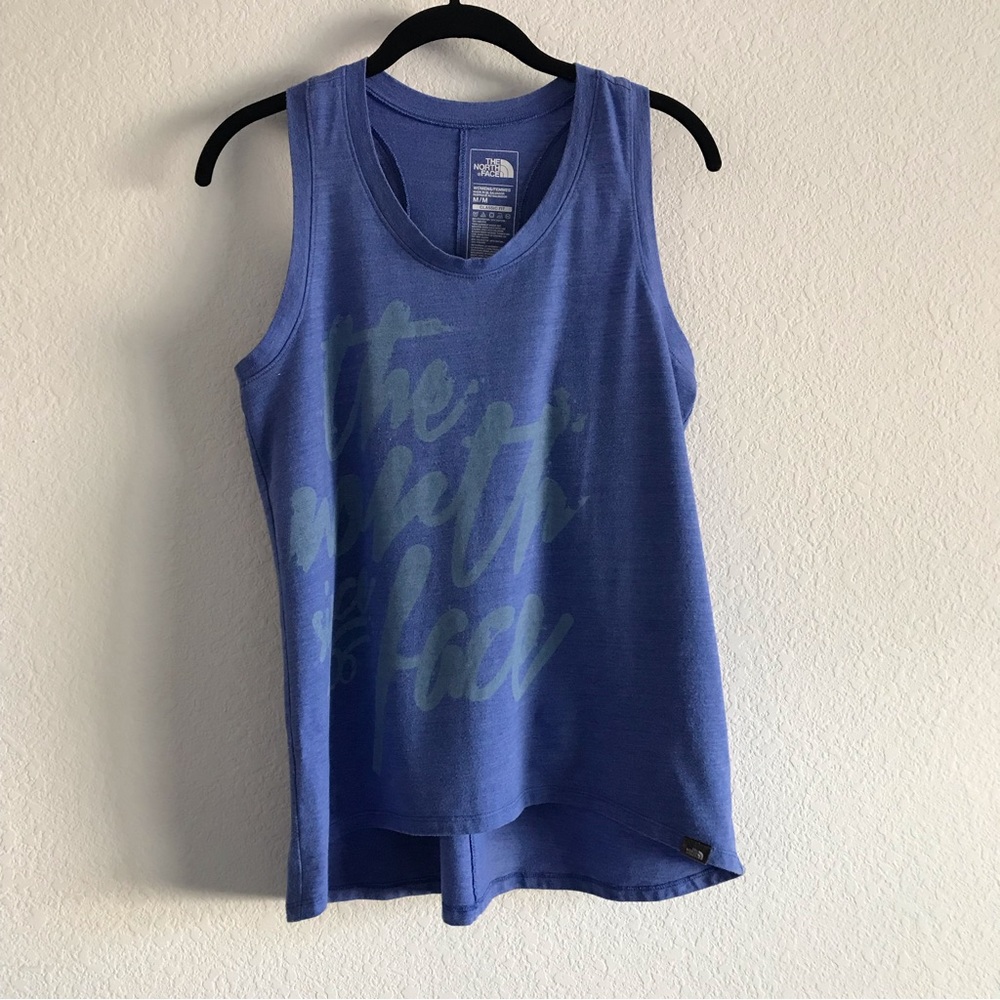 North Face Blue Artemisia Tank Top M